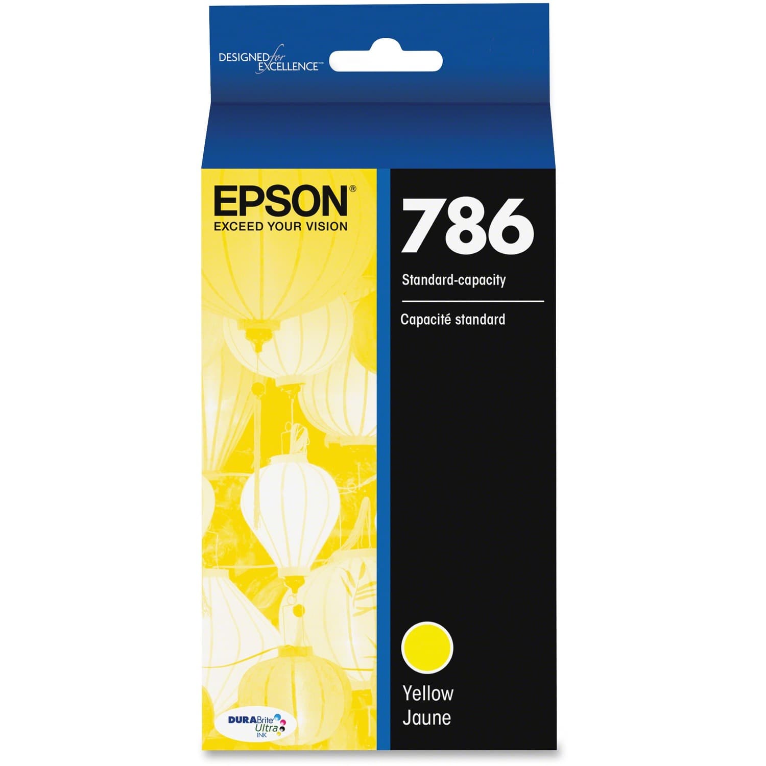 Epson DURABrite Ultra 786 Original Inkjet Ink Cartridge - Yellow (T786420-S)