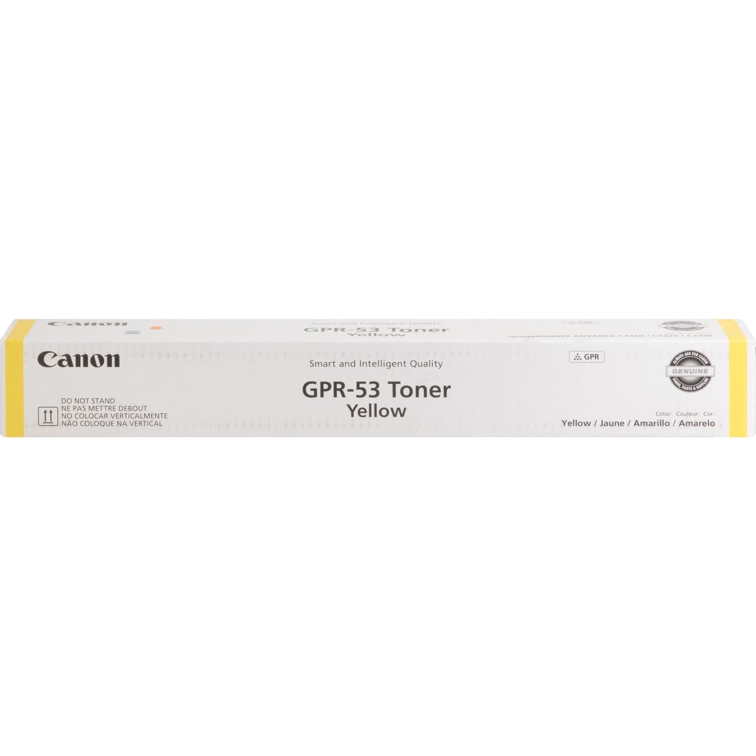 Canon GPR-53 Original Laser Toner Cartridge - Yellow