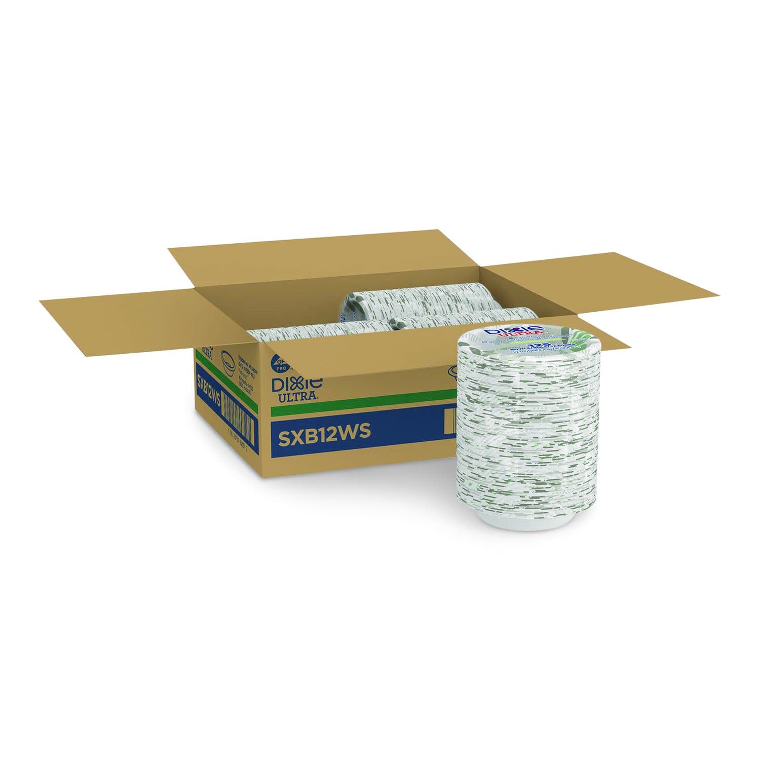 Dixie Ultra® Pathways 12 oz Heavyweight Paper Bowls by GP Pro