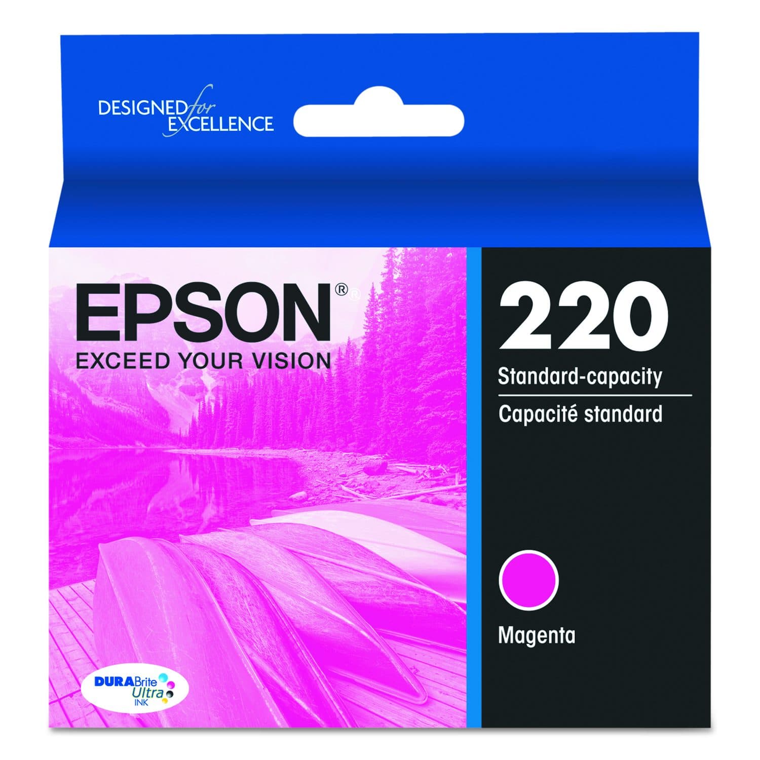 Epson 220 DURABrite Ultra Ink, Magenta (T220320-S)