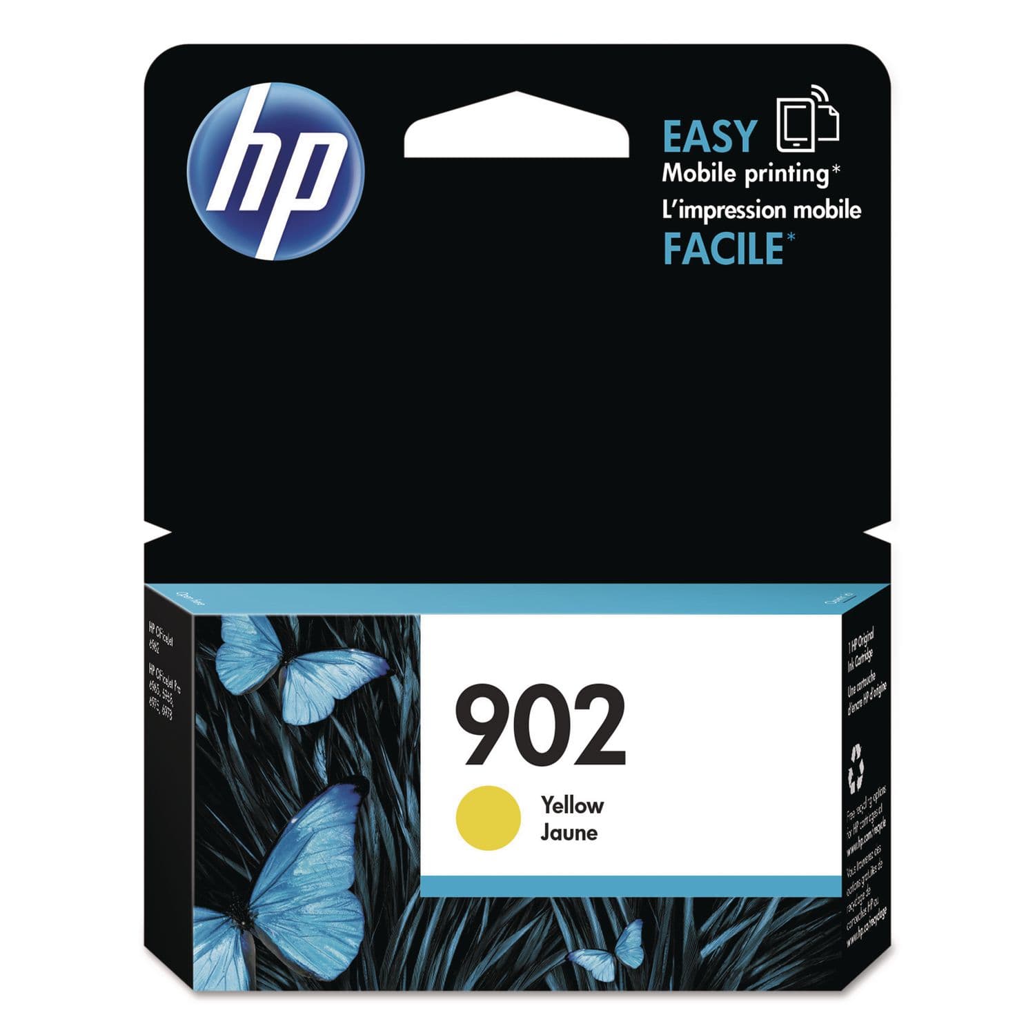 HP 902 Yellow Original Ink Cartridge (T6L94AN)
