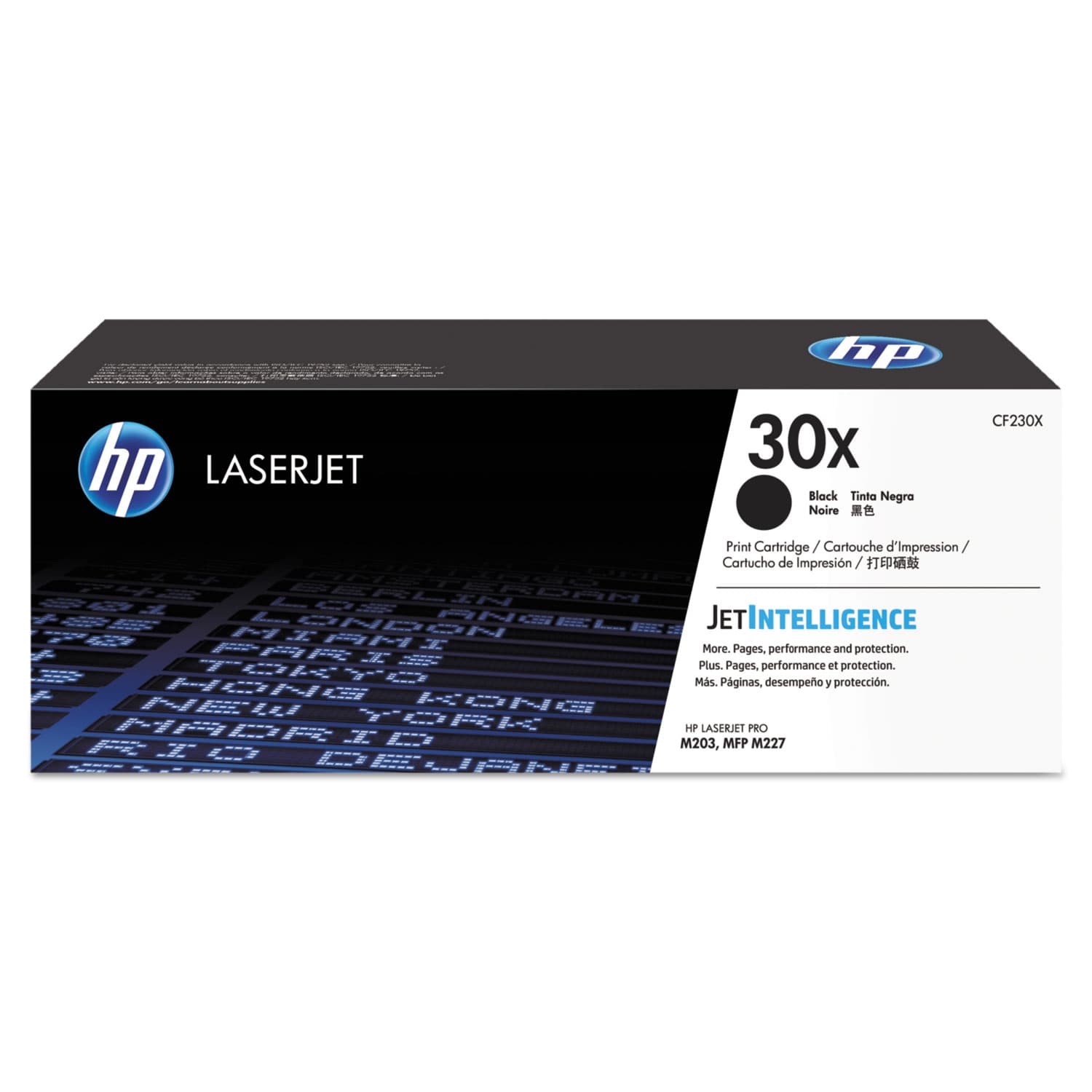 HP 30X High-Yield Black Original LaserJet Toner Cartridge (CF230X)