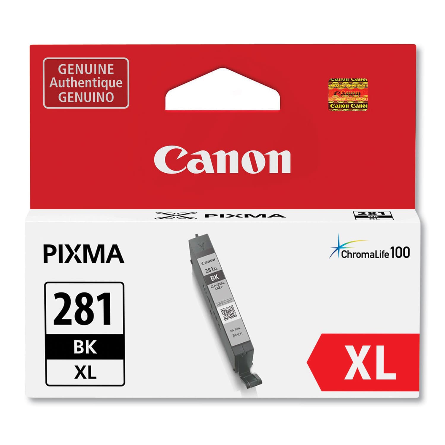 Canon CLI-281XL Original Inkjet Ink Cartridge - Black (2037C001)