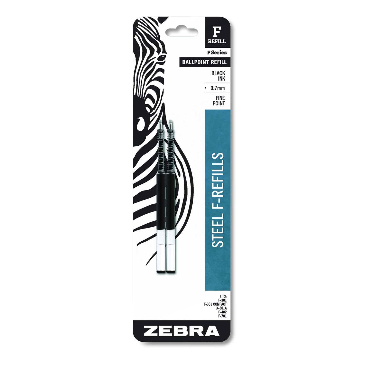 Zebra Pen STEEL 7 Series F Refill Fine Point Ballpoint