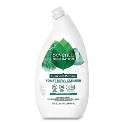 Toilet Bowl Cleaner, Fresh Mint Scent, 24 oz Bottle