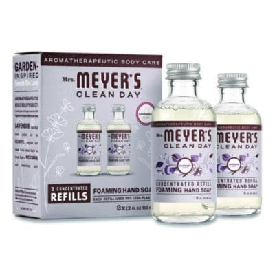Clean Day Concentrated Foaming Hand Soap Dispenser Refill, Lavender Scent, 2 oz Bottle, 2/Pack