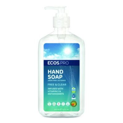Liquid Hand Soap, Free and Clear Scent, 17 oz