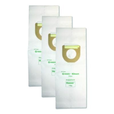 Replacement Vacuum Bags, Fits Hoover/Pacific Steamex Scholar/Royal, 3/Pack