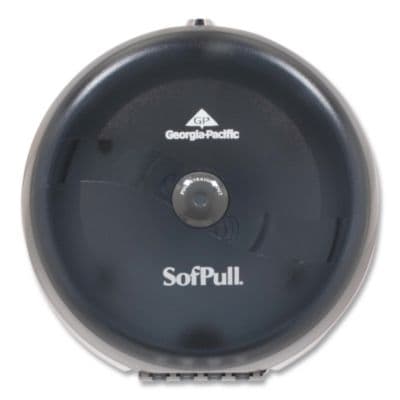 SofPull High-Capacity Center-Pull Bathroom Tissue Dispenser, 10.5 x 6.75 x 10.5, Smoke