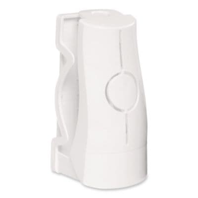 Solid Air Freshener Dispenser, 2.62 x 2.75 x 5.5, White