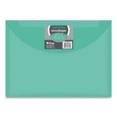 Reusable Poly Envelope, Hook/Loop Closure, 9.37 x 13, Randomly Assorted Colors