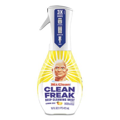 Clean Freak Deep Cleaning Mist Multi-Surface Spray, Lemon Scent, 16 oz Spray Bottle