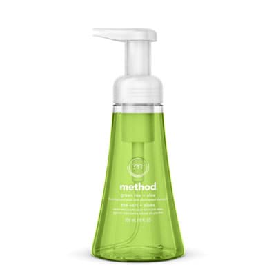 Foaming Hand Wash, Green Tea and Aloe Scent, 10 oz