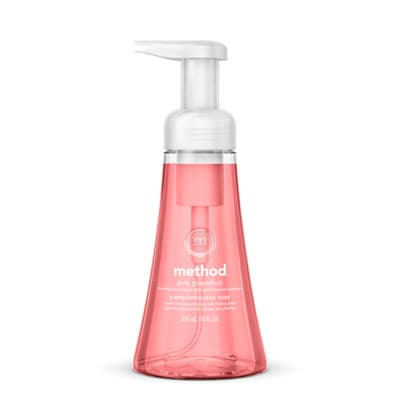 Foaming Hand Wash, Pink Grapefruit Scent, 10 oz