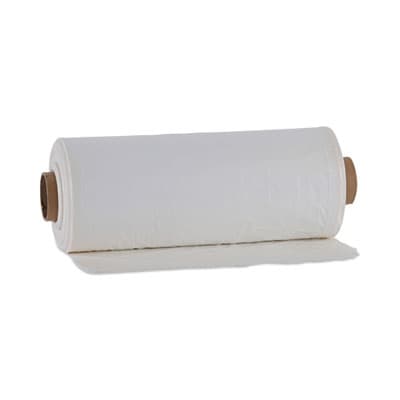 Industrial Can Liner Rolls, 60 gal, 1.8 mil, 21" x 17" x 63", Clear, 75/Carton