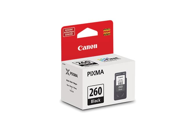 Canon PG-260 Ink, Black (3707C001)