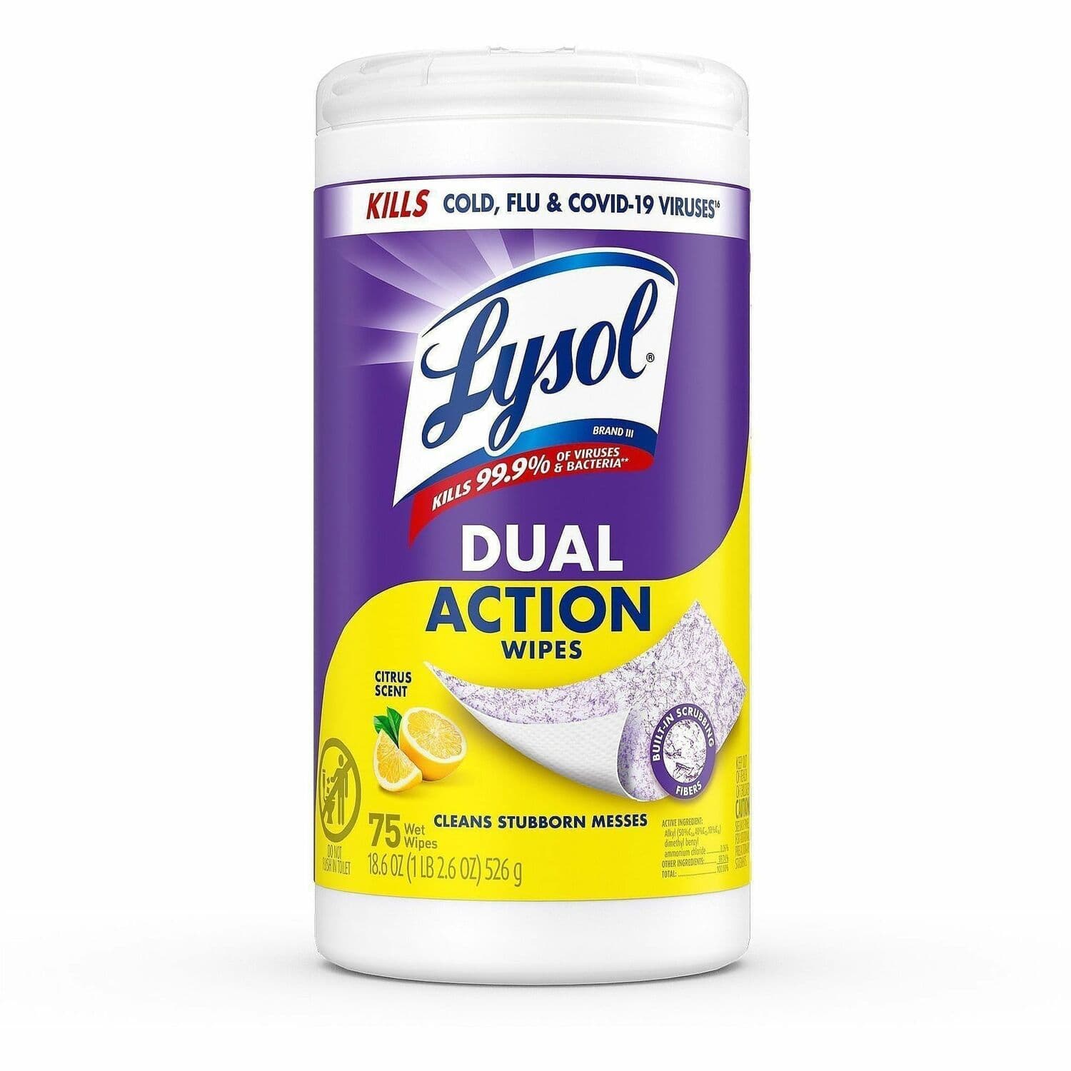 Lysol Dual Action Wipes