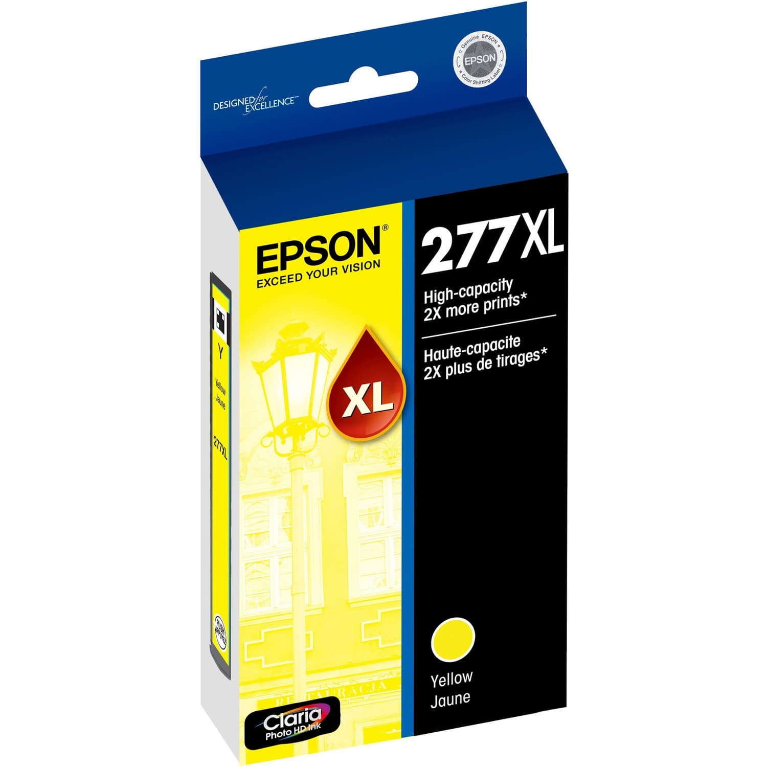 Epson Claria 277XL Original High Yield Ink Cartridge - Yellow (T277XL420-S)