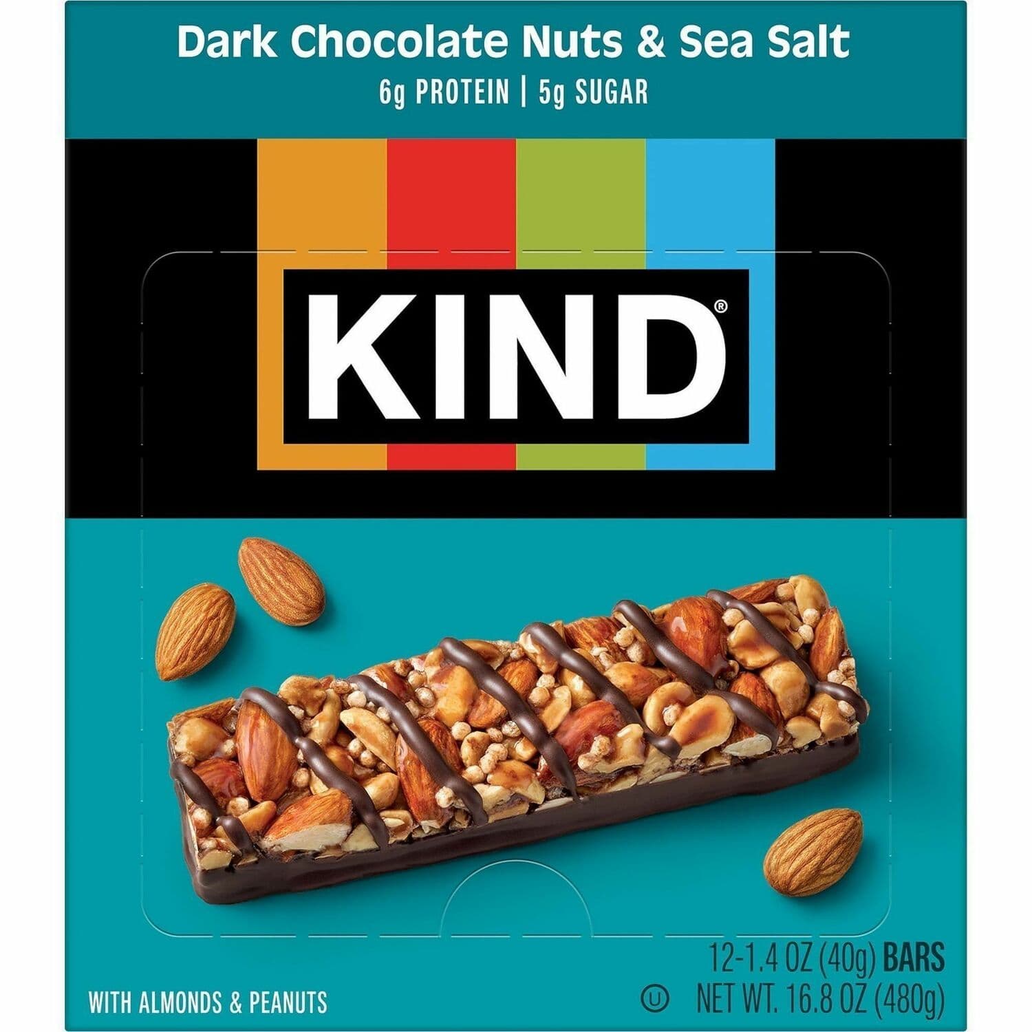 KIND Dark Chocolate Nuts & Sea Salt Nut Bars