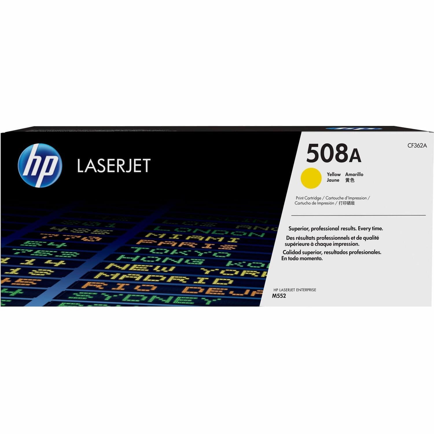 HP 508A Original Laser Toner Cartridge - Yellow (CF362A)