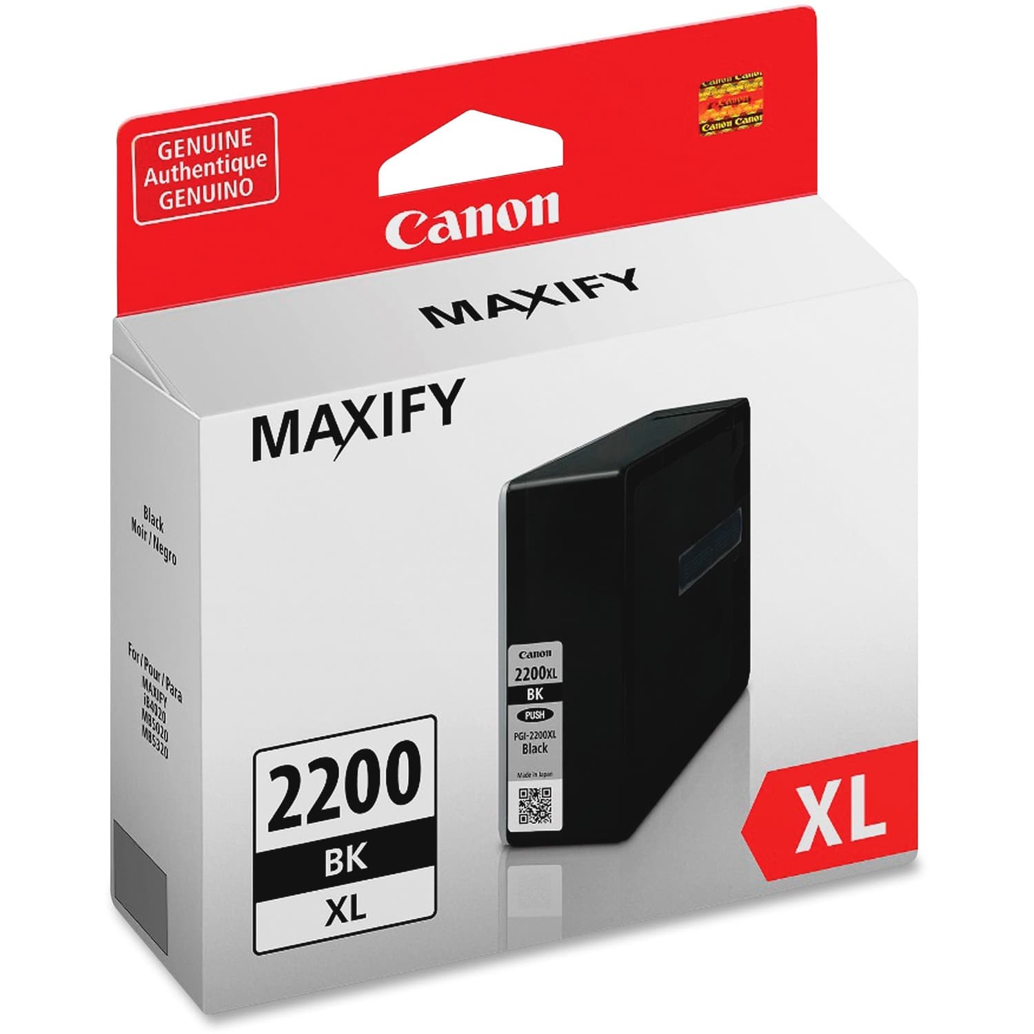 Canon PGI-2200XL Original High Yield Inkjet Ink Cartridge - Black (9255B001)
