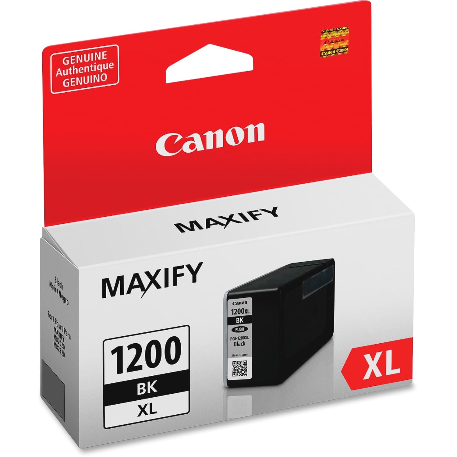 Canon PGI-1200XL BK Original High Yield Inkjet Ink Cartridge - Black (9183B001)