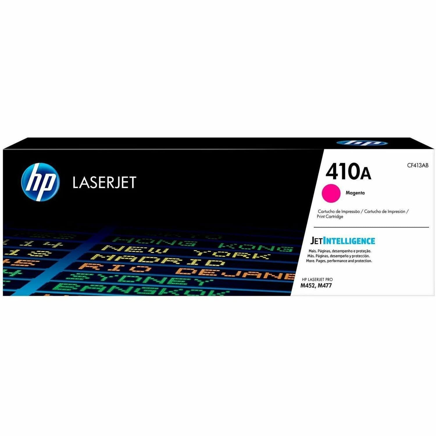HP 410A Original Laser Toner Cartridge - Magenta (CF413A)