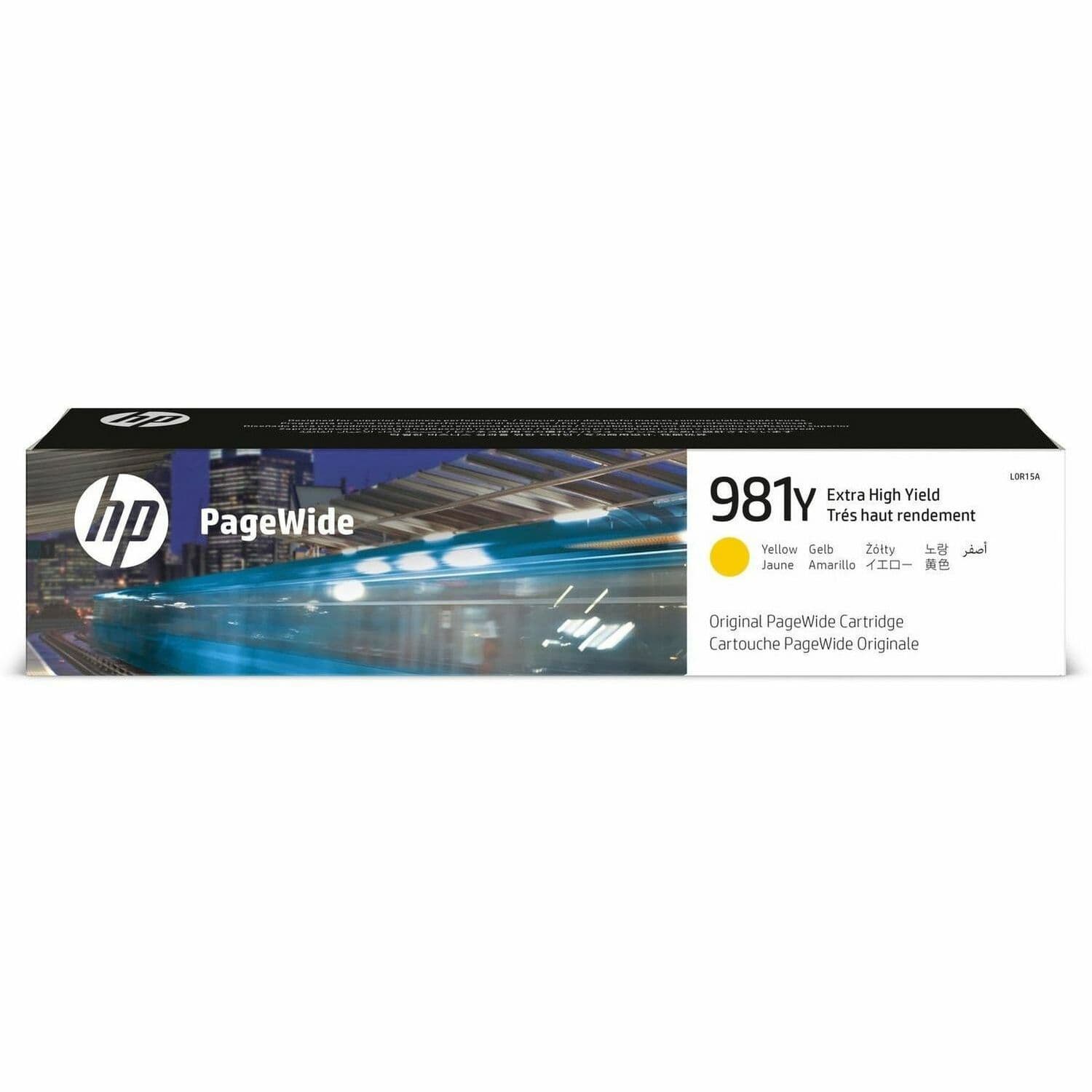 HP 981Y Original Extra High Yield Page Wide Ink Cartridge - Yellow (L0R15A)
