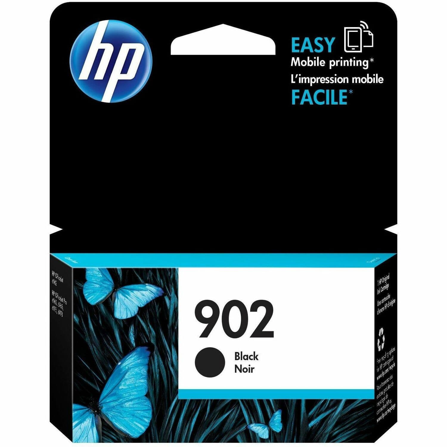 HP 902 Original Standard Yield Inkjet Ink Cartridge - Black (T6L98AN)