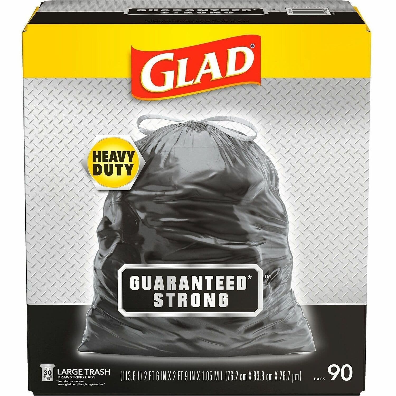 Glad Strong Large Drawstring Trash Bags