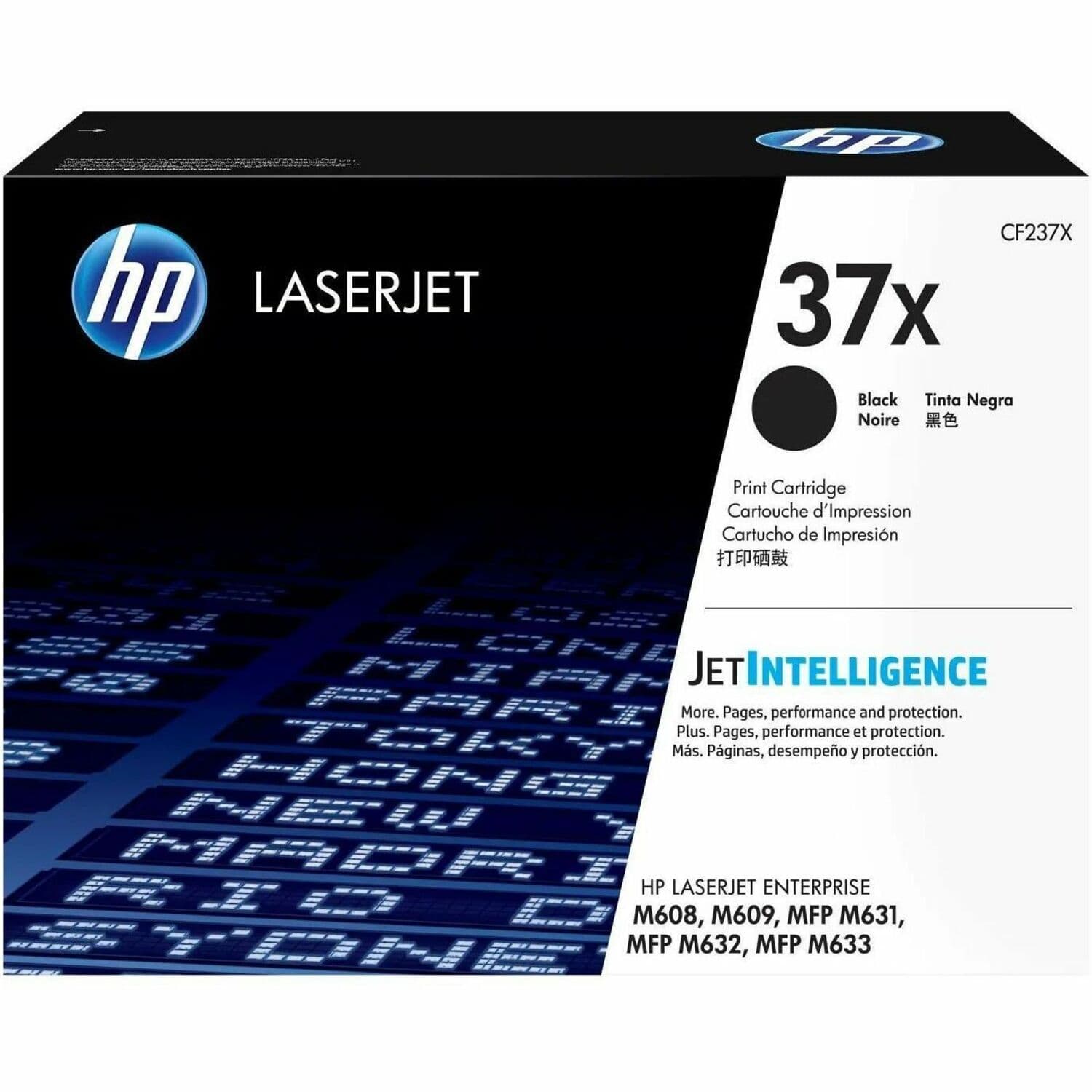 HP 37X Original High Yield Laser Toner Cartridge - Black (CF237X)