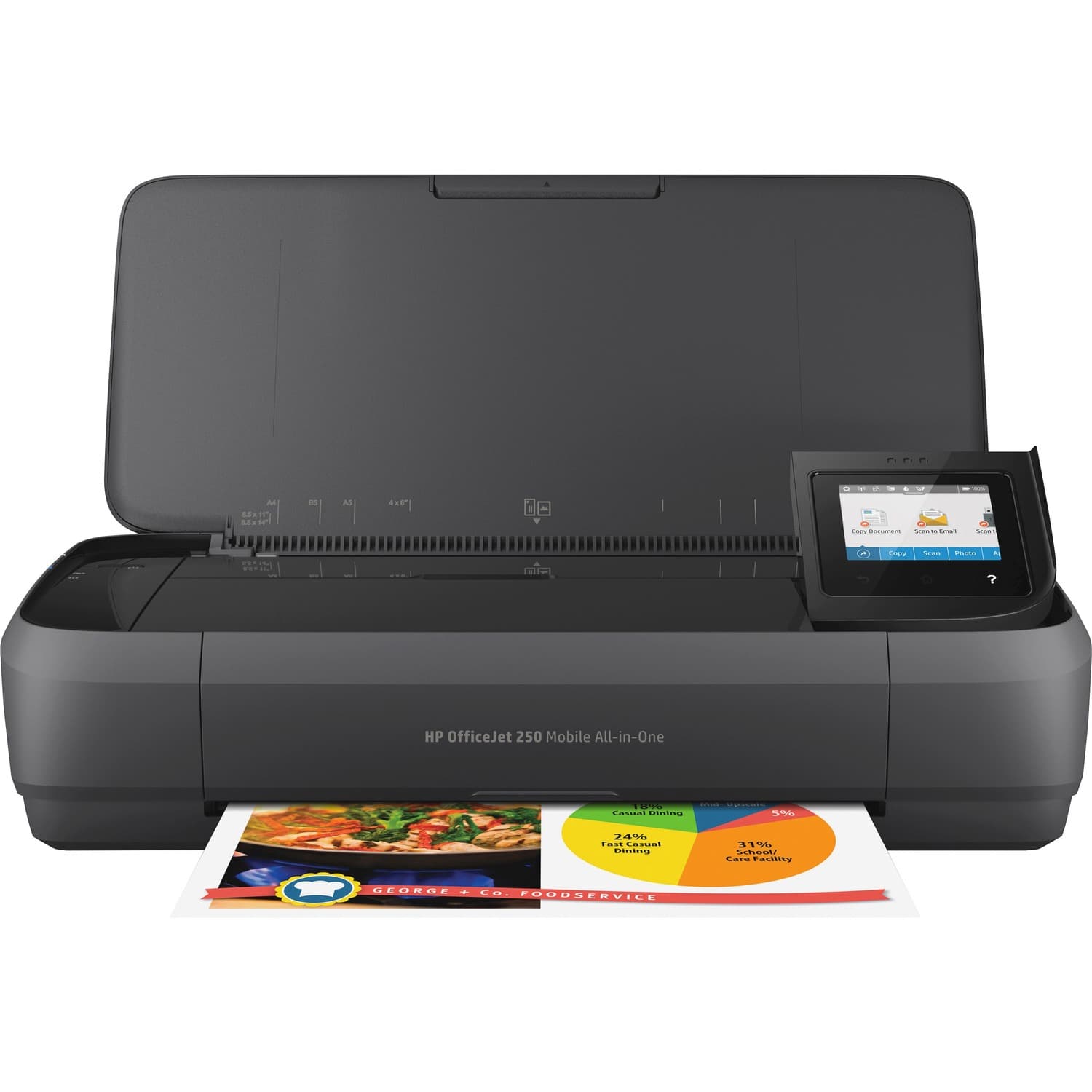 HP Officejet 250 Wireless Inkjet Multifunction Printer - Color (CZ992A)