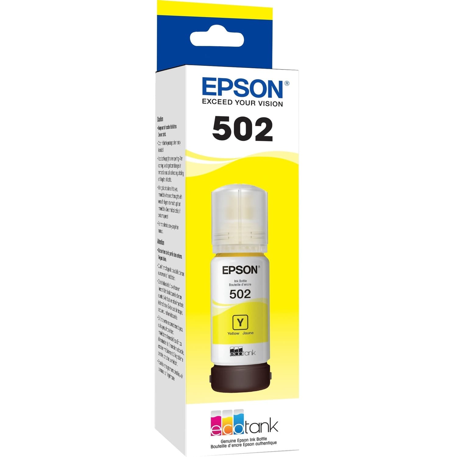 Epson T502 EcoTank Ink Bottle - Yellow (T502420-S)