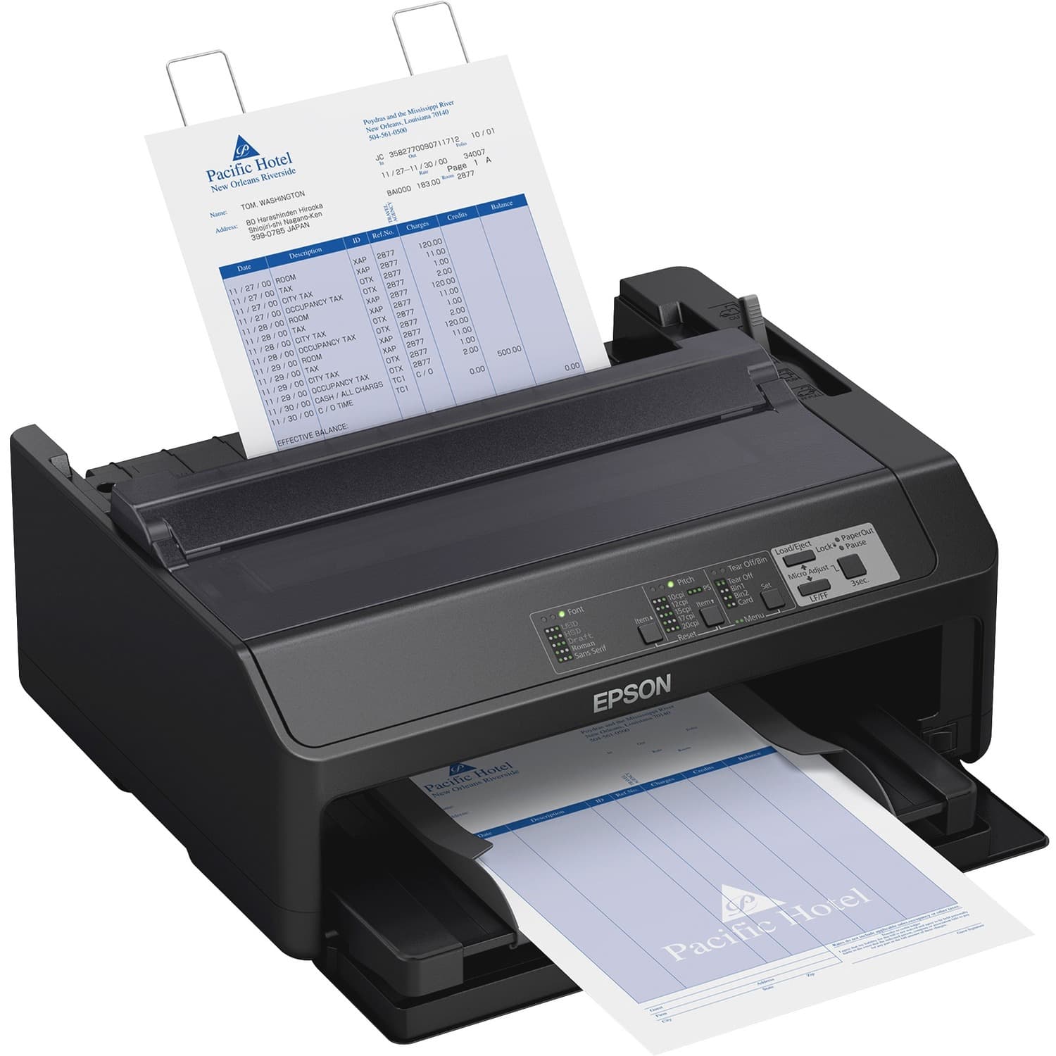 Epson FX-890II 9-pin Dot Matrix Printer - Monochrome - Energy Star (C11CF37201)