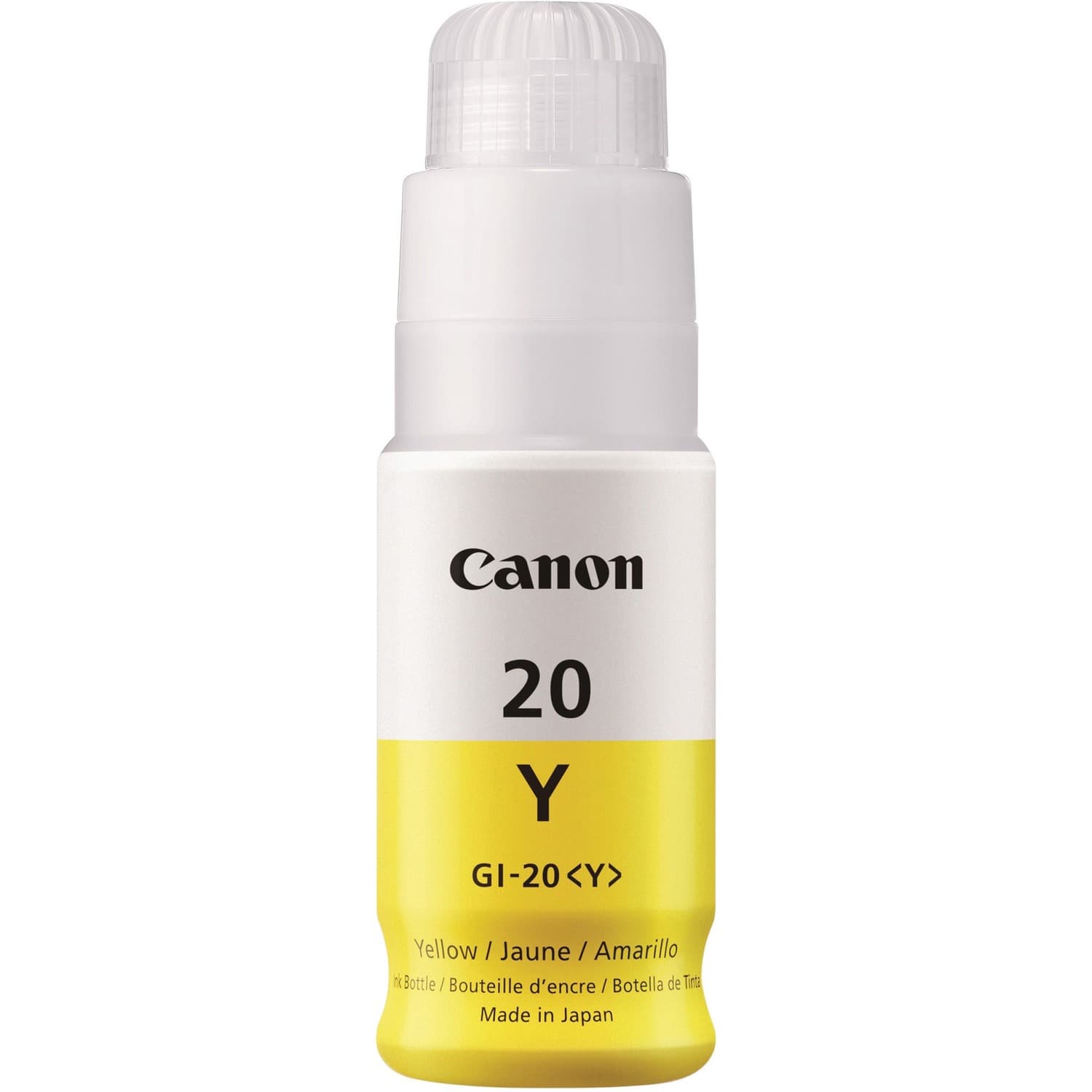Canon GI-20 MegaTank Ink - Yellow (3396C001)