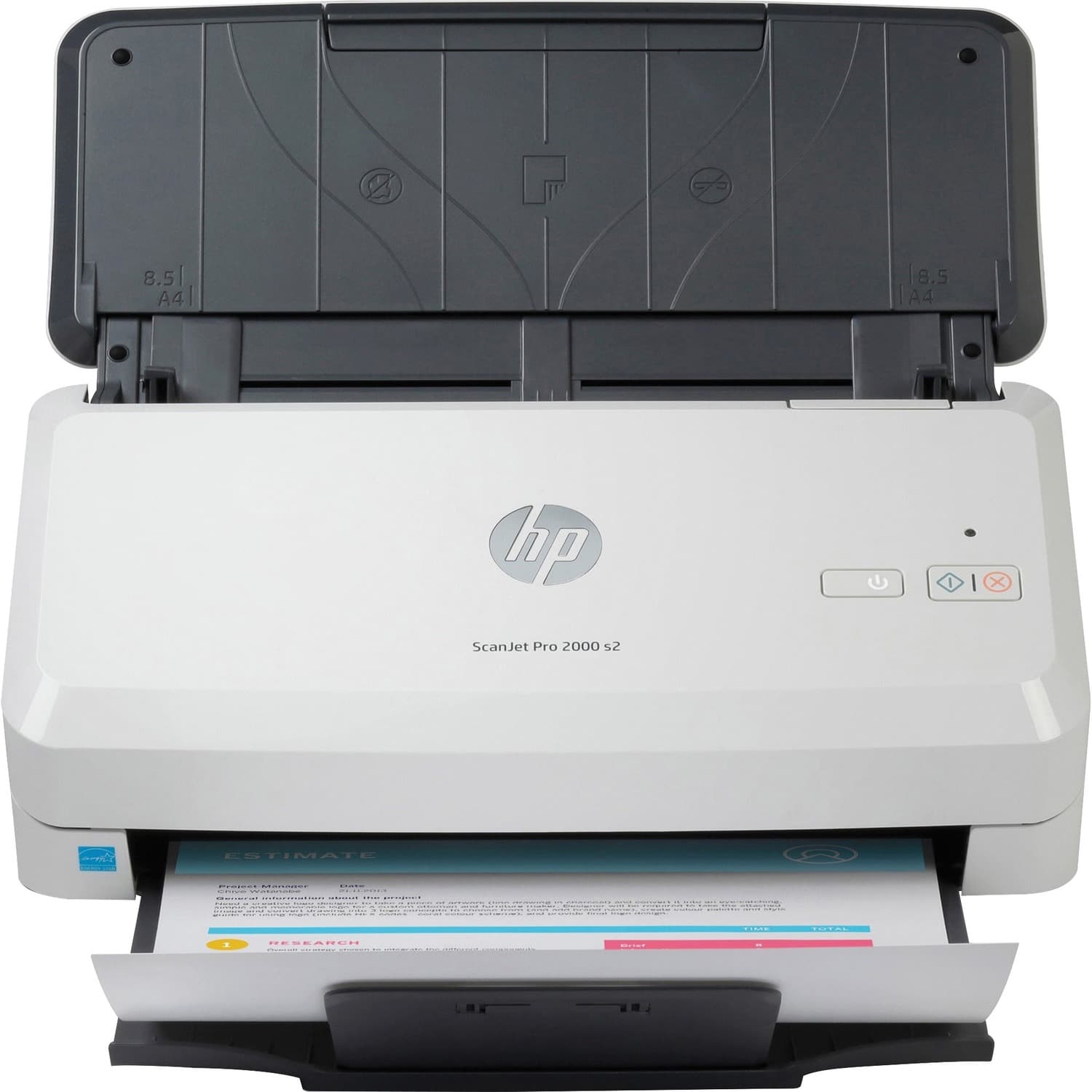 HP ScanJet Pro 2000 s2 Sheetfed Scanner - 600 dpi Optical (6FW06A)