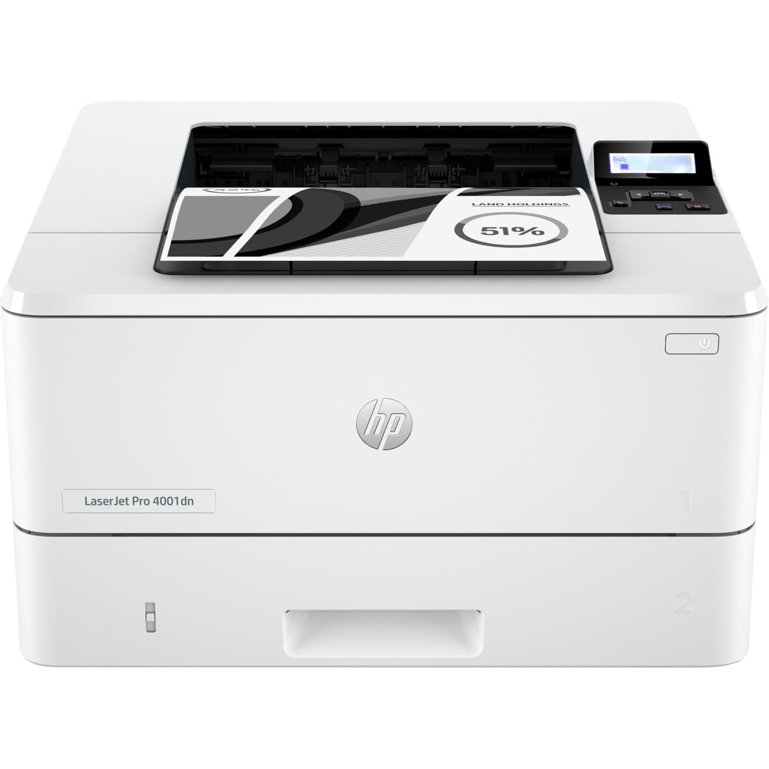 HP LaserJet Pro 4001dn Desktop Laser Printer - Monochrome (2Z600F)