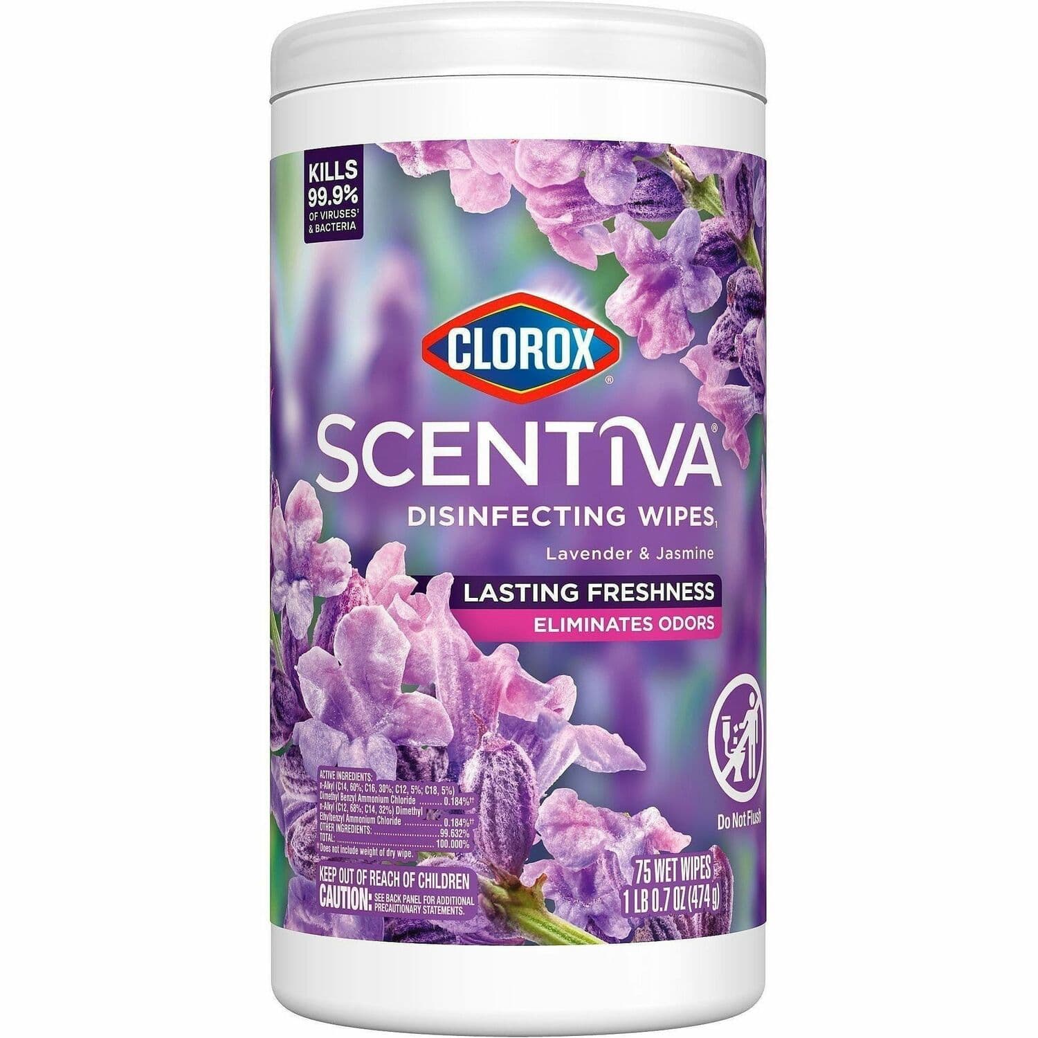 Clorox Scentiva Bleach-Free Cleaning Wipes