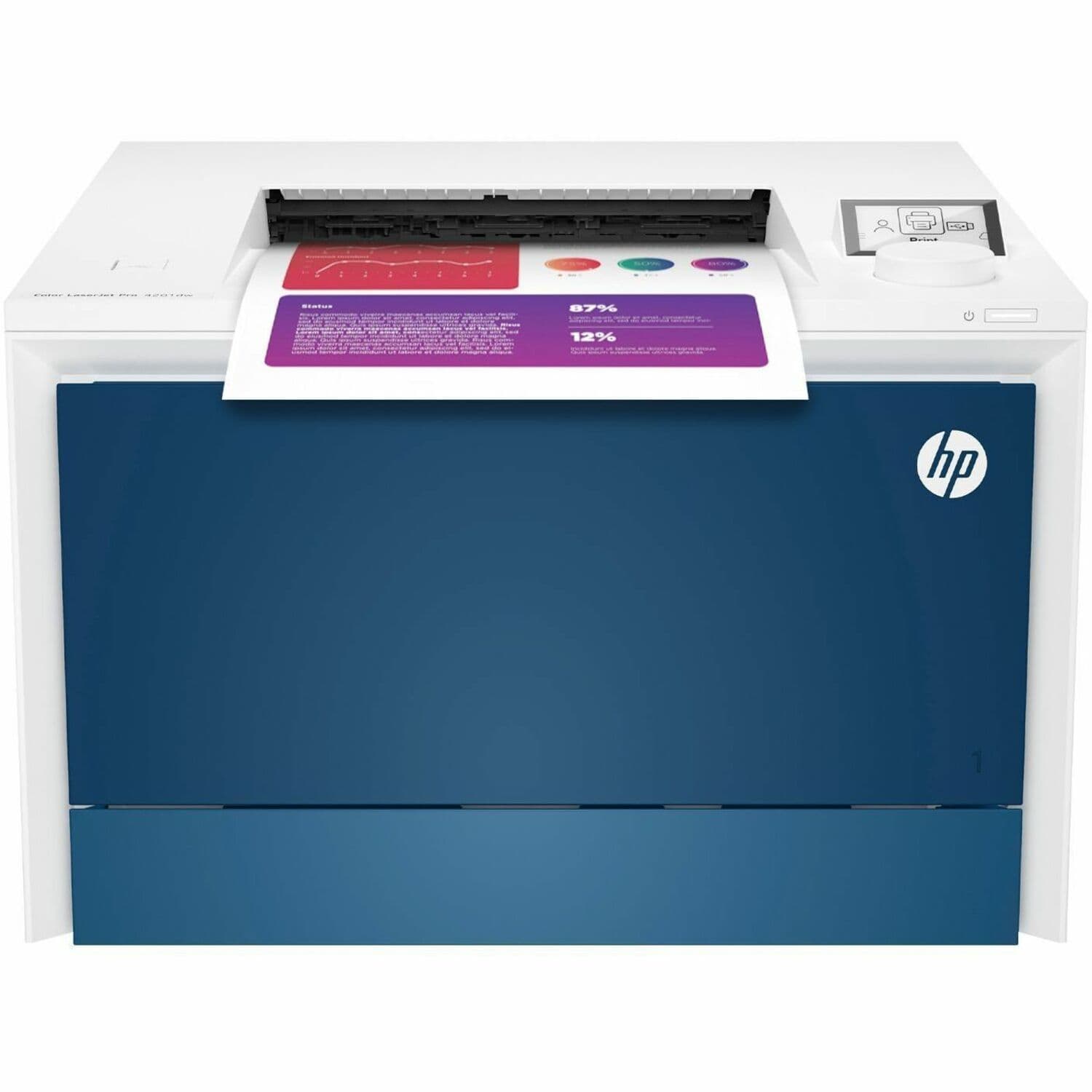 HP LaserJet Pro 4201dw Laser Printer - Color (4RA86F)