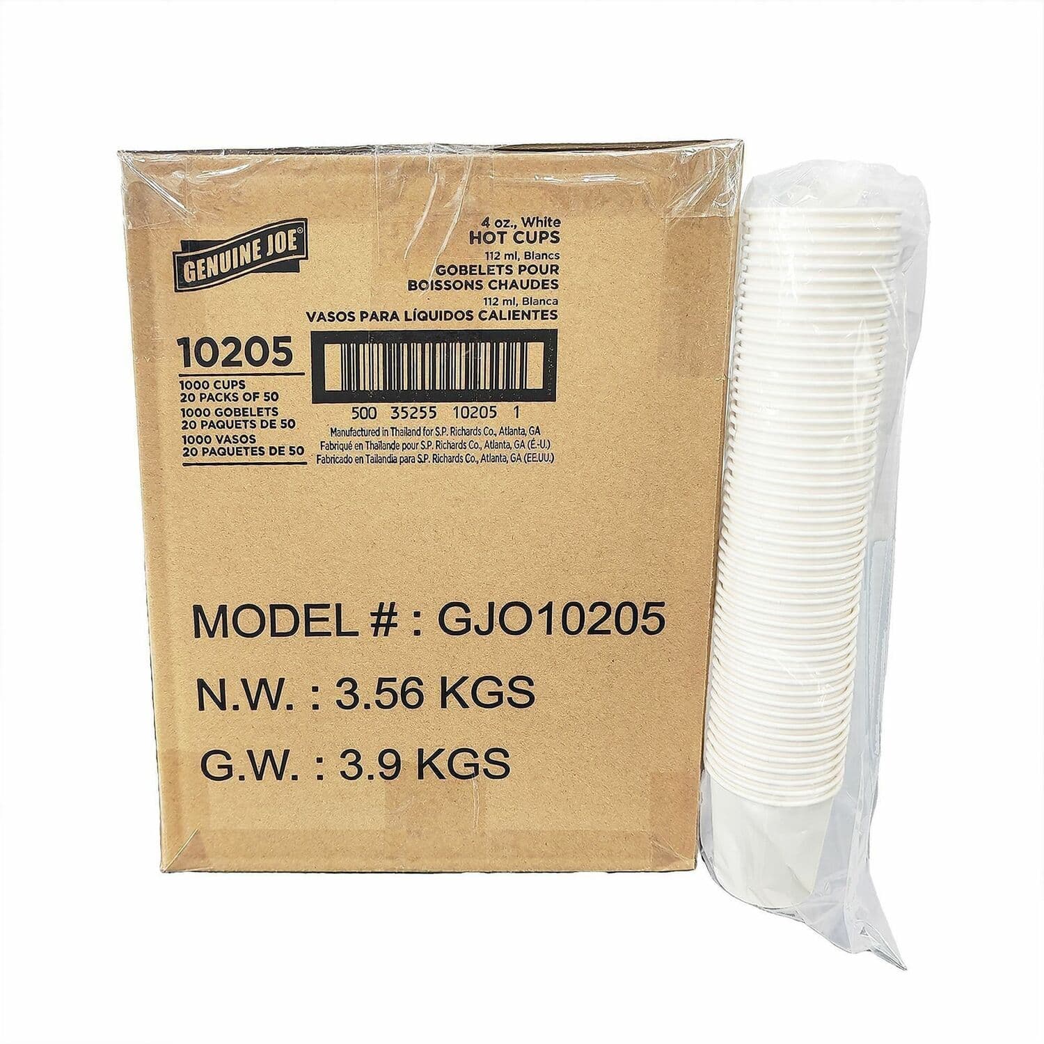 Genuine Joe 4oz Hot-and-Cold Beverage Cups