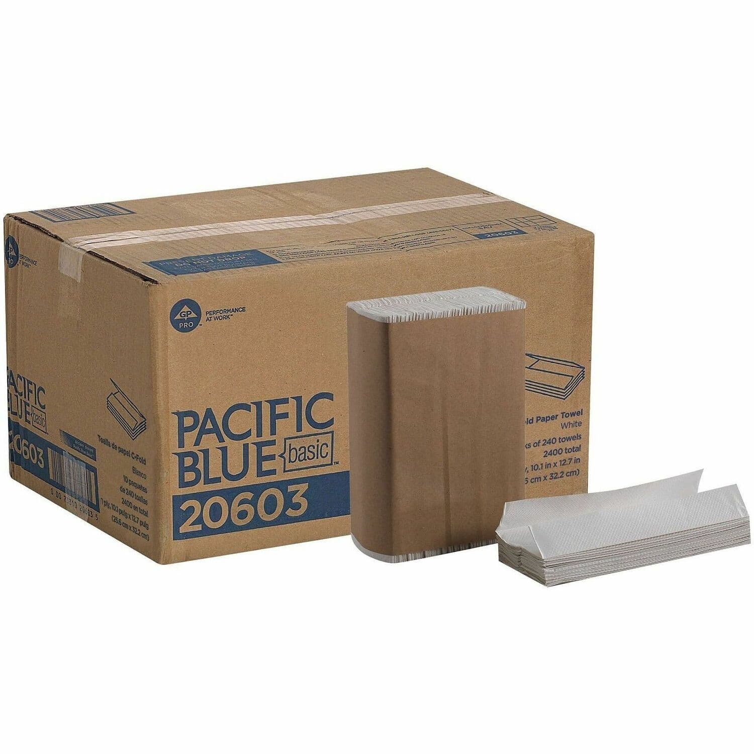 Pacific Blue Basic C-Fold Paper Towels