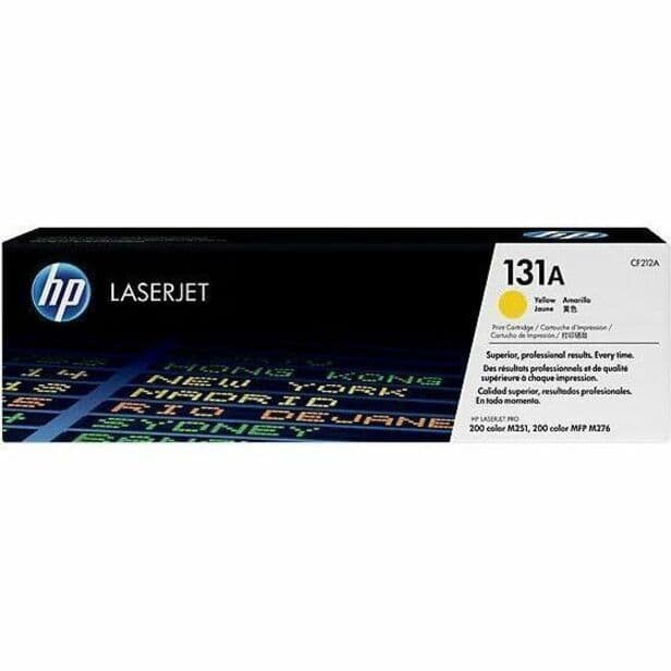 HP 131A Original Laser Toner Cartridge - Yellow (CF212A)